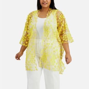 Floral Anne Klein Throw